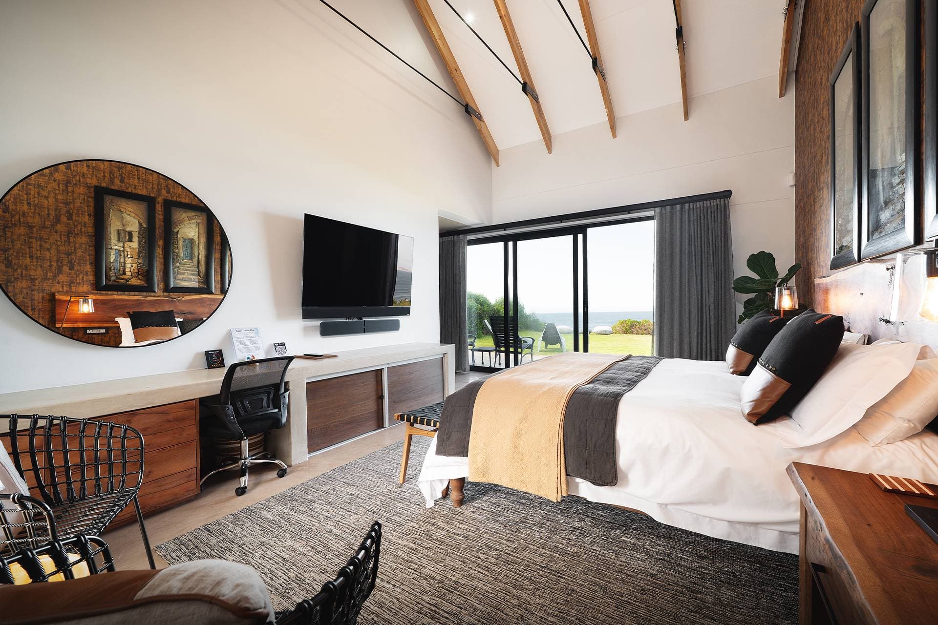 Ocean view from a Seebederfie sea-facing suite, Groot-Brakrivier